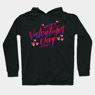 Happy Valentine's Day lettering Happy Valentine's T-Shirt happy valentines day Shirts Hoodie